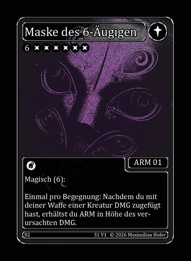 Karte: Maske des 6-Äugigen