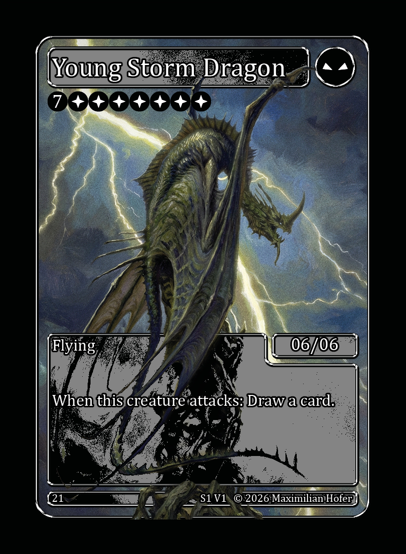 Card: Young Storm Dragon