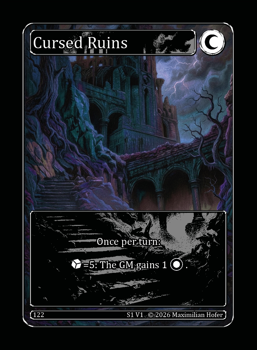 Card: Cursed Ruins